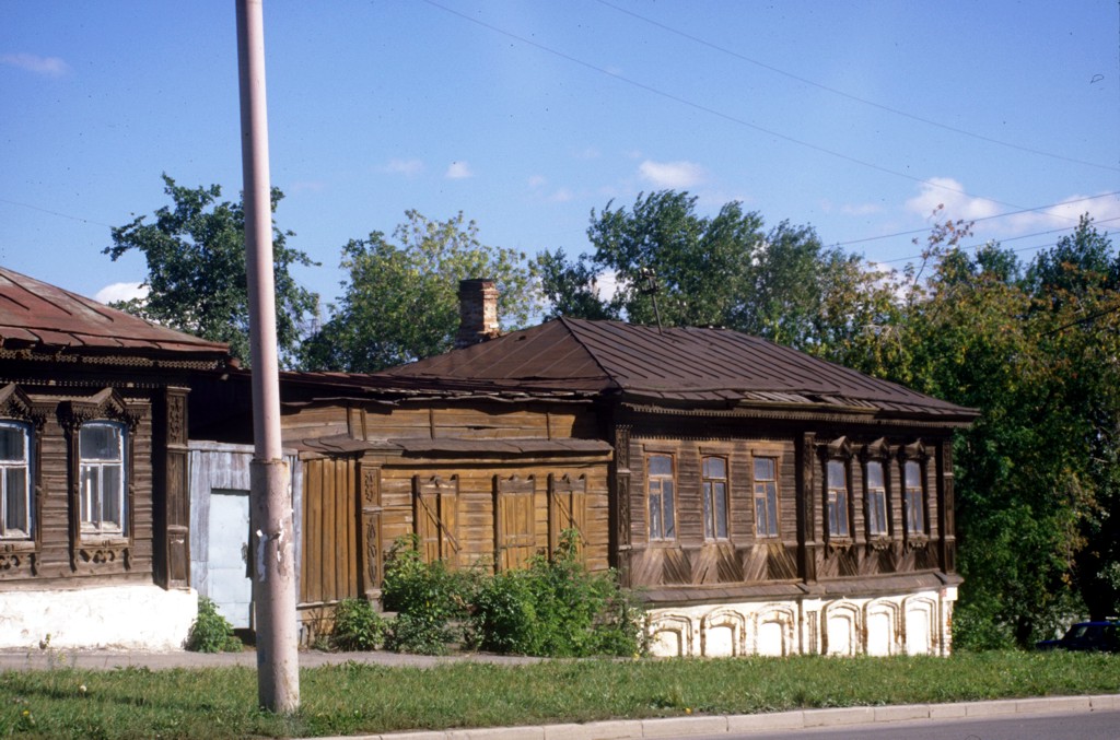 Куйбышева ул., 15, Екатеринбург (Kuybysheva Street, 15, Yekaterinburg). Дом снесён в 2000-х годах. Фото: 1999 год.